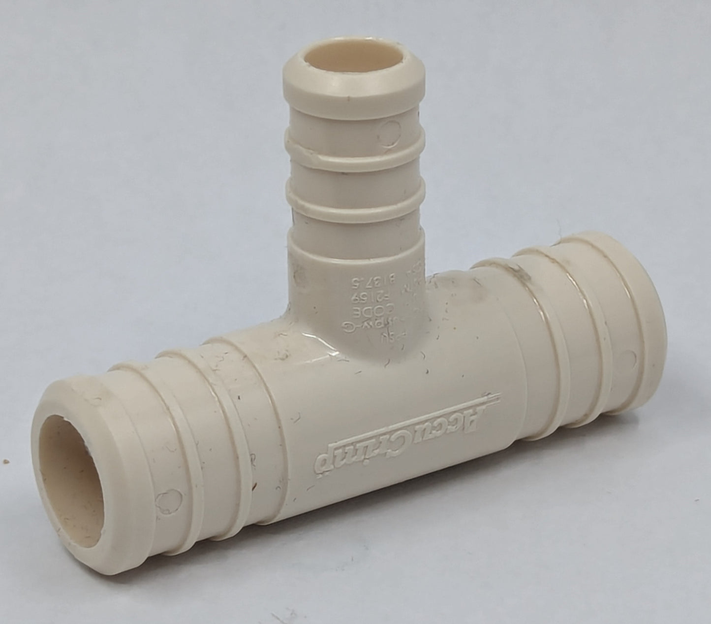 PEX TEE 3/4" x 3/4" x 1/2"
