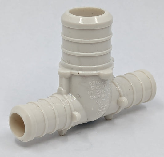 PEX TEE 1/2" x 1/2" x 3/4"